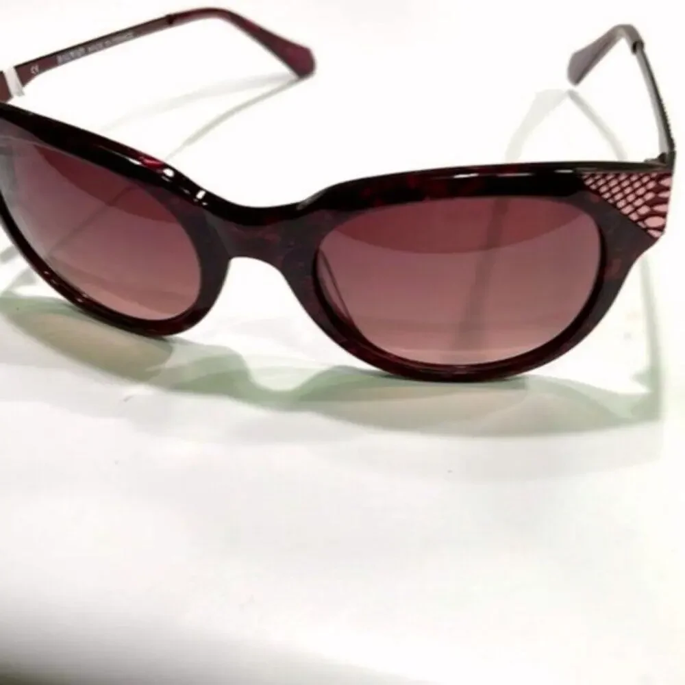 Balmain copper colored 53mm Modified Cat Eye Sunglasses